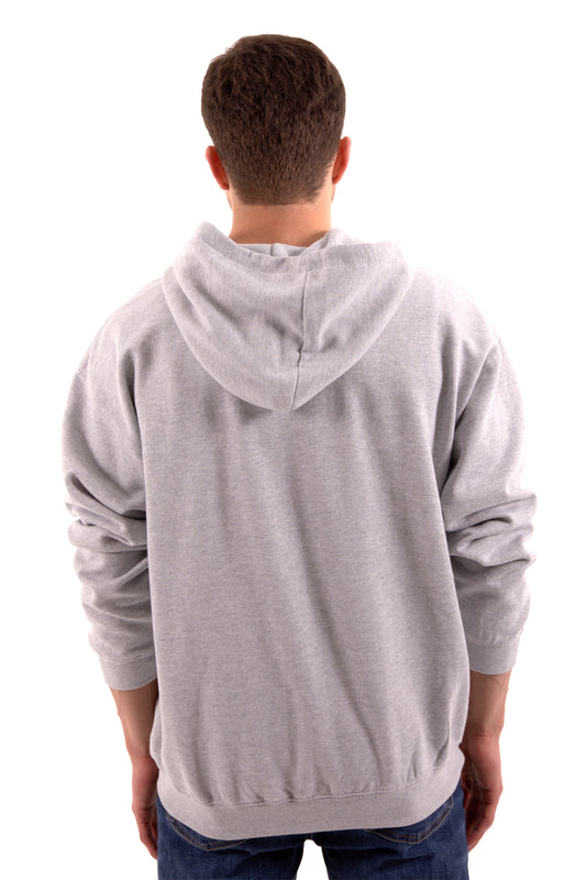 Promotional Fleece Zipper Hooded Sweatshirt-Blank Shirt-Brisco Brands
