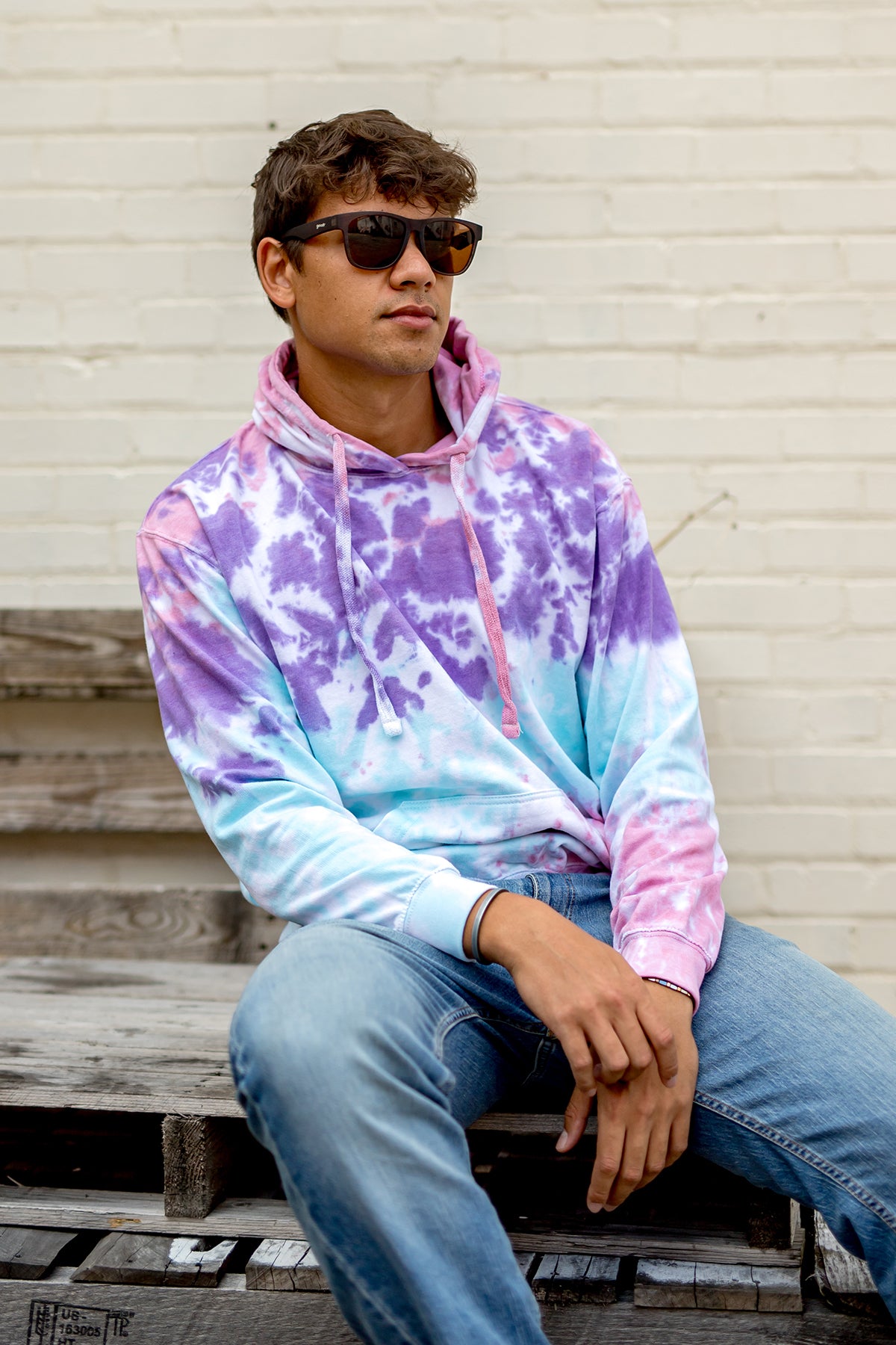 Blank Shirts Tie Dye Hoodies Bulk Cloud Tie Dye Hoodie