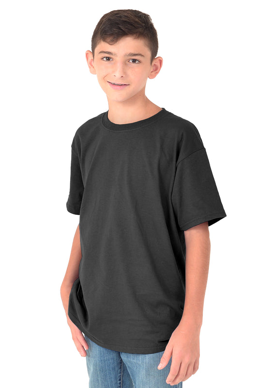 Value CVC Youth Tee Shirt-Blank Shirt-Brisco Brands
