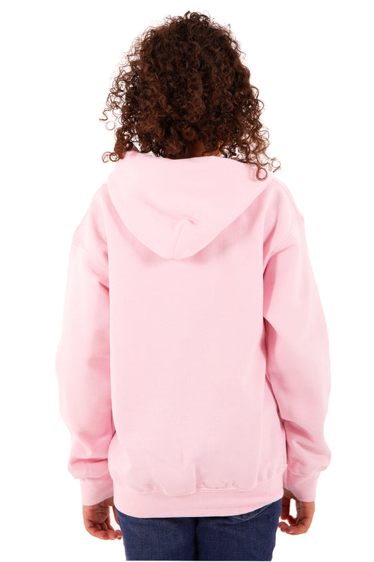 Promotional Fleece Youth Hooded Sweatshirt-Blank Shirt-Brisco Brands