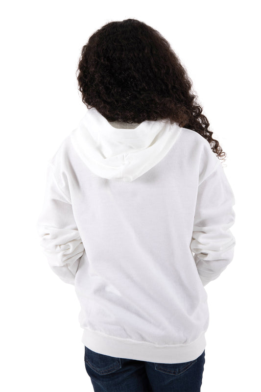 Premium 3 End Fleece Youth Hooded Sweatshirt-Blank Shirt-Brisco Brands