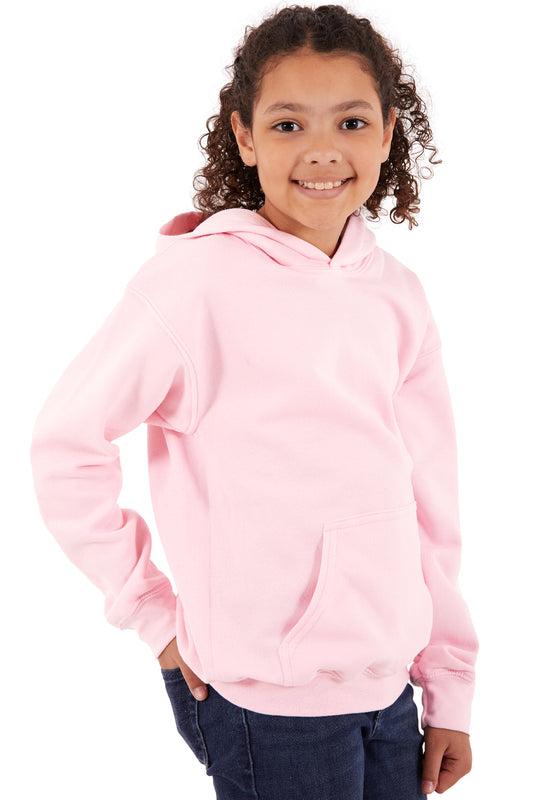 Promotional Fleece Youth Hooded Sweatshirt-Blank Shirt-Brisco Brands